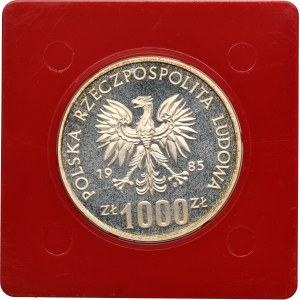 PRÓBA, 1.000 złotych 1985 Pomnik Szpital Centrum Zdrowia Matki Polki