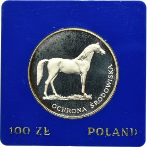 100 złotych 1981 Ochrona Środowiska Koń