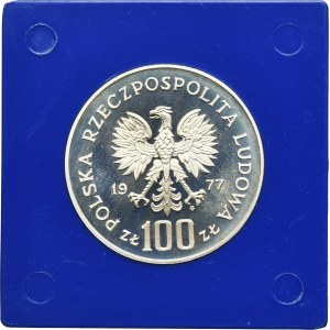 100 złotych 1977 Ochrona Środowiska Żubr