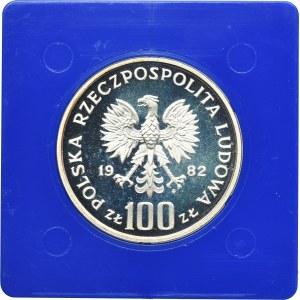 100 złotych 1982 Ochrona Środowiska Bocian