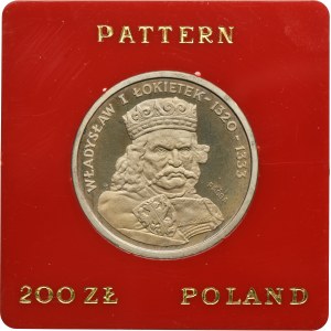PRÓBA, 200 złotych 1986 Władysław I Łokietek