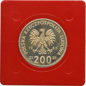 PRÓBA, 200 złotych 1986 Władysław I Łokietek
