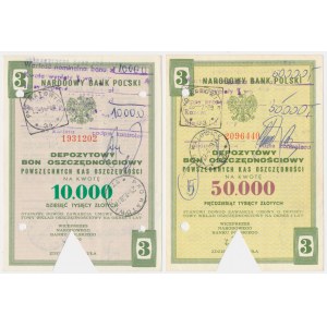 3-letni Depozytowy Bon Oszczędnościowy PKO, 10.000-50.000 zł (2 szt.)