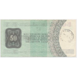 Pewex, 50 dolarów 1979 - HJ - RZADKI