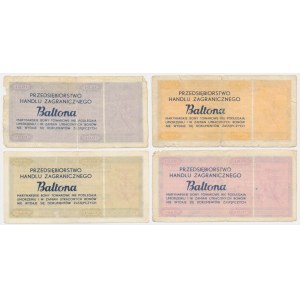 Baltona, zestaw 1-10 centów 1973 (4 szt.)
