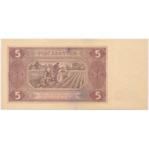 5 złotych 1948 - BL -