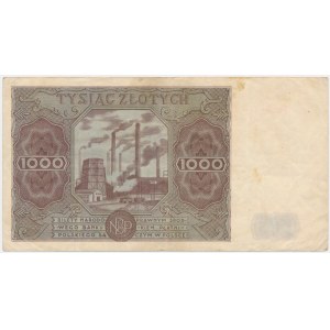 1 000 zlotys 1947 - D -
