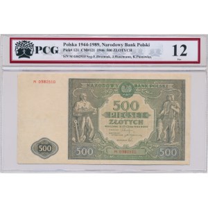 500 zlotých 1946 - M - PCG 12
