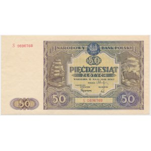 50 zloty 1946 - S -