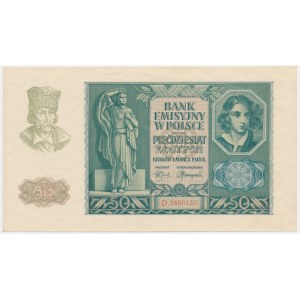50 zloty 1940 - D -