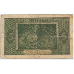 5 złotych 1926 - D -