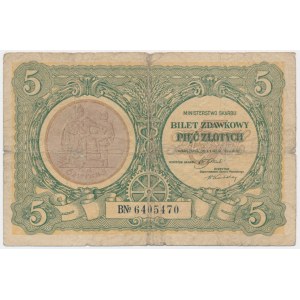 5 złotych 1925 - B -