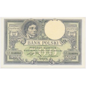 500 złotych 1919 - S.A. -