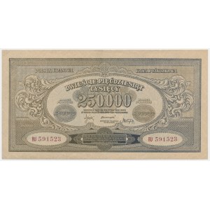 250 000 marks 1923 - BU -