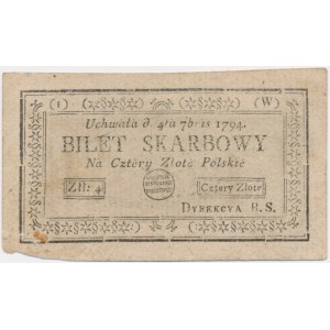 4 złote 1794 (1)(W)