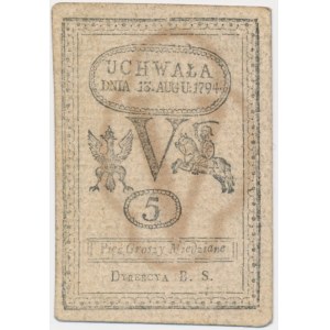 5 groszy 1794