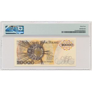 20.000 złotych 1989 - Y - PMG 64 - rzadka seria