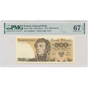 500 złotych 1974 - A - PMG 67 EPQ