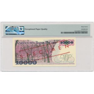 10.000 złotych 1987 - WZÓR - A 0000000 - No. 0829 - PMG 67 EPQ
