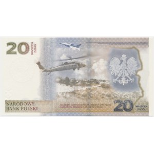 20 PLN 2022 - Protection de la frontière orientale de la Pologne