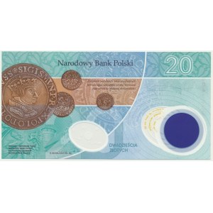 20 zloty 2022 - M. Copernicus - MK 0009194 - petit numéro -.