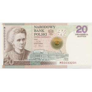 20 zlotys 2011 - Maria Skłodowska Curie -