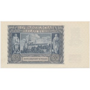 20 złotych 1940 - L -