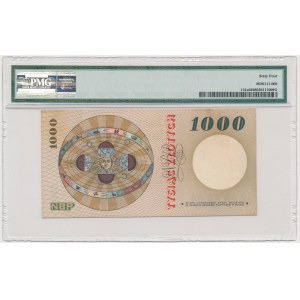 1.000 złotych 1965 - F - PMG 64