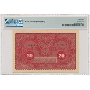 20 marques 1919 - II Série K - PMG 65 EPQ