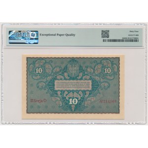 10 marek 1919 - II Serja O - PMG 64 EPQ