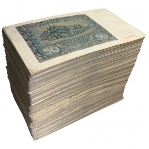 ZESTAW GIGANT, 50 złotych 1941 (ok. 1,53 kg)