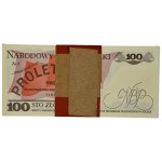 Paczka bankowa 100 złotych 1988 - TG - (100 szt.)