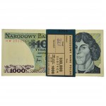 Paczka bankowa 1.000 złotych 1988 - HW - (100 szt.)