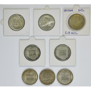 Zestaw, 200 złotych i 1.000 złotych (8 szt.)