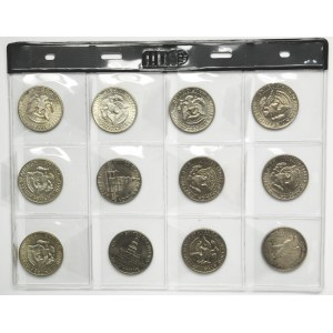 Set, USA, 1/2 Dollar 1943-1976 (12 pcs.)