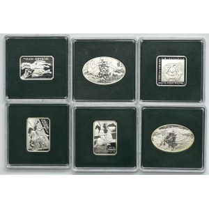 Zestaw, 10 złotych 2006-2010 (6 szt.)