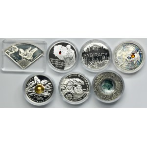 Zestaw, 10 złotych 2002-2009 (7 szt.)