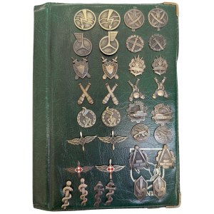 PRL, Set of corps badges (57 pcs.)