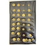 PRL, Set of corps badges (57 pcs.)
