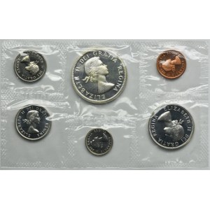 Set, Canada, Elizabeth II, 1963 vintage set (6 pcs.)