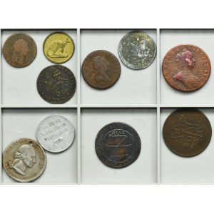 Set, Europe and Africa, Coins and Tokens (10 pcs.)
