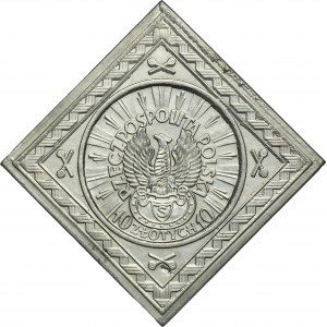 KOPIA, KLIPA 10 złotych 1934 Piłsudski