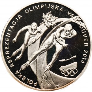 10 złotych 2010 Polska Reprezentacja Olimpijska Vancouver 2010