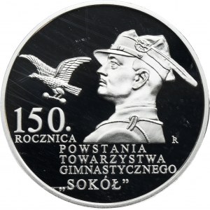 10 złotych 2017 150. Rocznica Powstania Towarzystwa Gimnastycznego Sokół