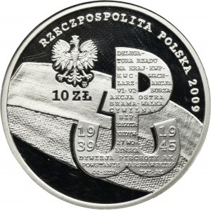 10 złotych 2009 Polskie Państwo Podziemne