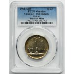 10 złotych 1966 Mała Kolumna - PCGS UNC DETAILS