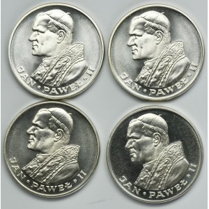 Zestaw, 1.000 złotych 1982 Jan Paweł II (4 szt.)