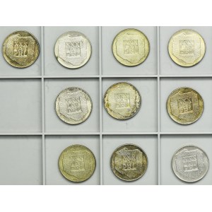 Zestaw, 200 złotych 1974 XXX LAT PRL (10 szt.)