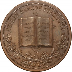 Medal to the historian Teodor Morawski 1873