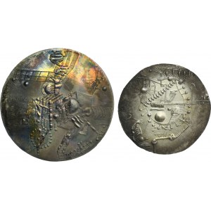 Set, Austria, Helmut Zobl Medals (2 pcs.)